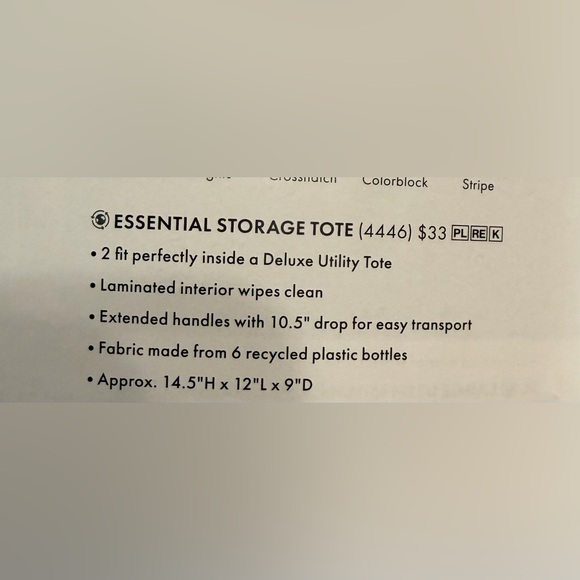 Thirty-One Beach Ball Bliss Tote - Picture 3 of 3